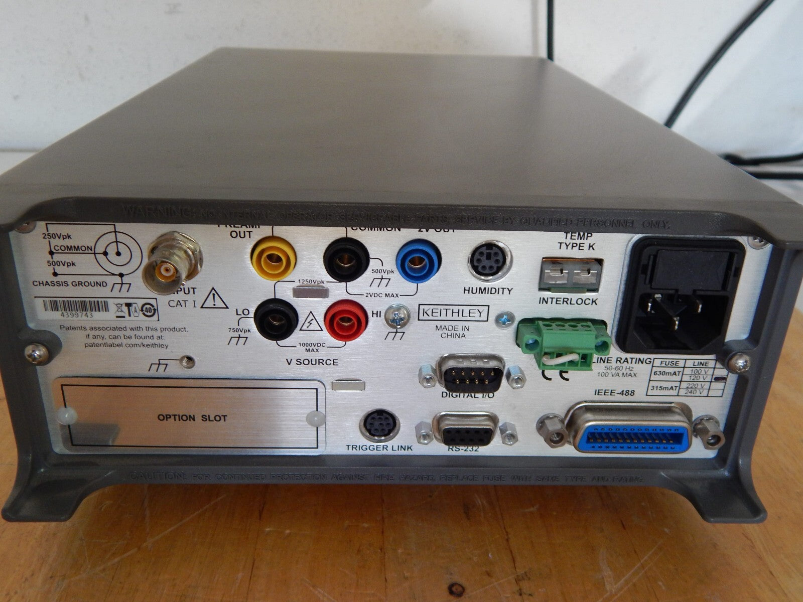 Keithley 6517B Electrometer High Resistance Meter, Limited NIST calibration 5/29 Keithley 6517B Electrometer High Resistance Meter, Limited NIST calibration 5/29